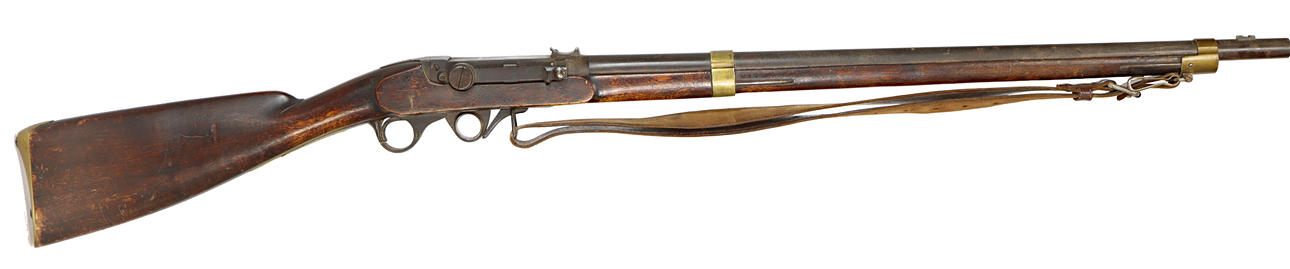 CHAMBER LOADING RIFLE, model 1851 for the Navy, caliber 15mm, no. 243/ ...