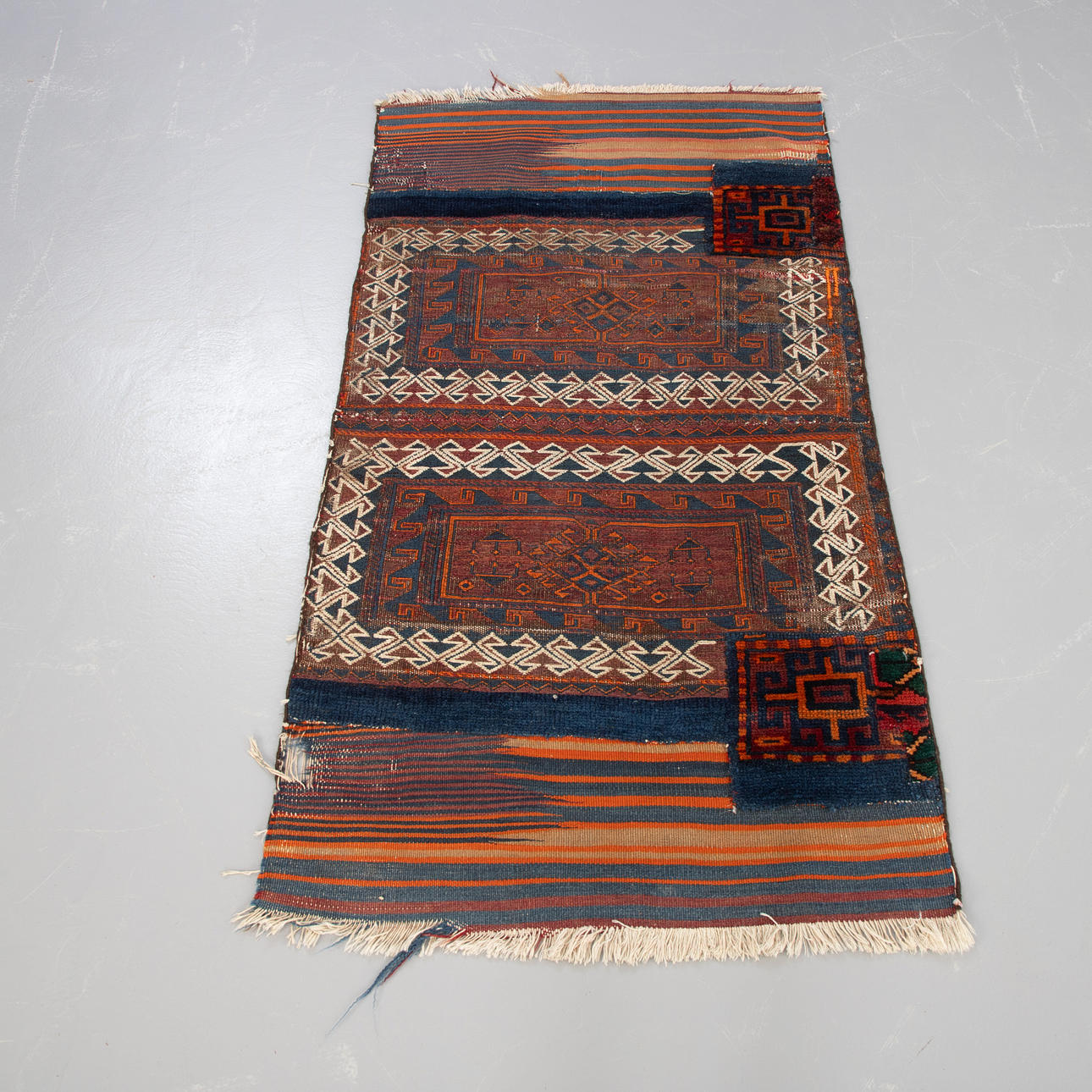 Bakhtiari plattväv, semi-antik.