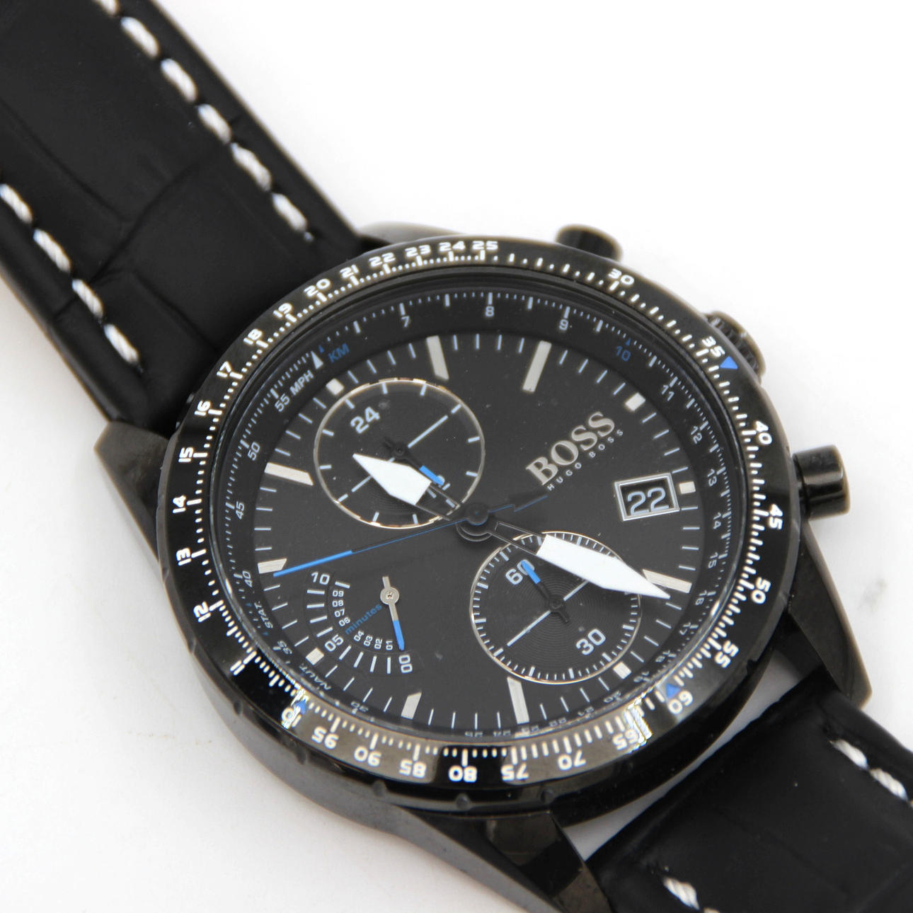 HUGO BOSS PILOT EDITION CHRONOGRAPH, HERRARMBANDSUR.