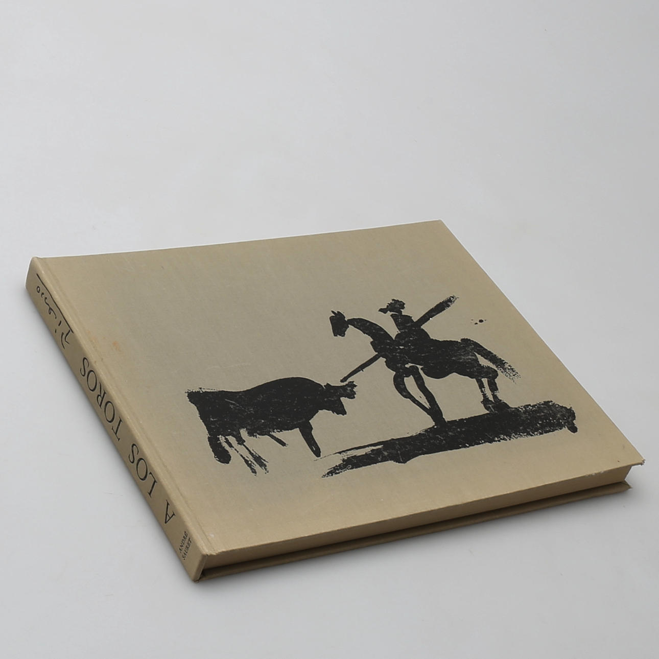 PABLO PICASSO. "A los Toros". André Sauret, Monte Carlo 1961.