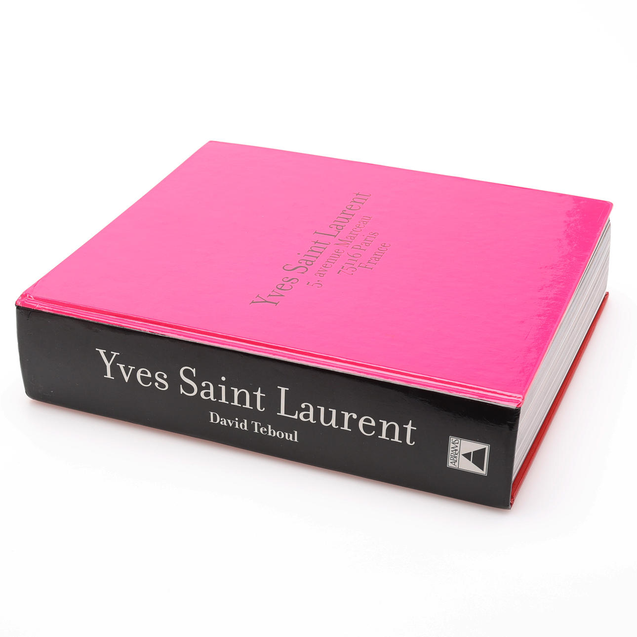 DAVID TEBOULS PHOTO ILLUSTRATED YVES SAINT LAUREN 5, AVENUE 
