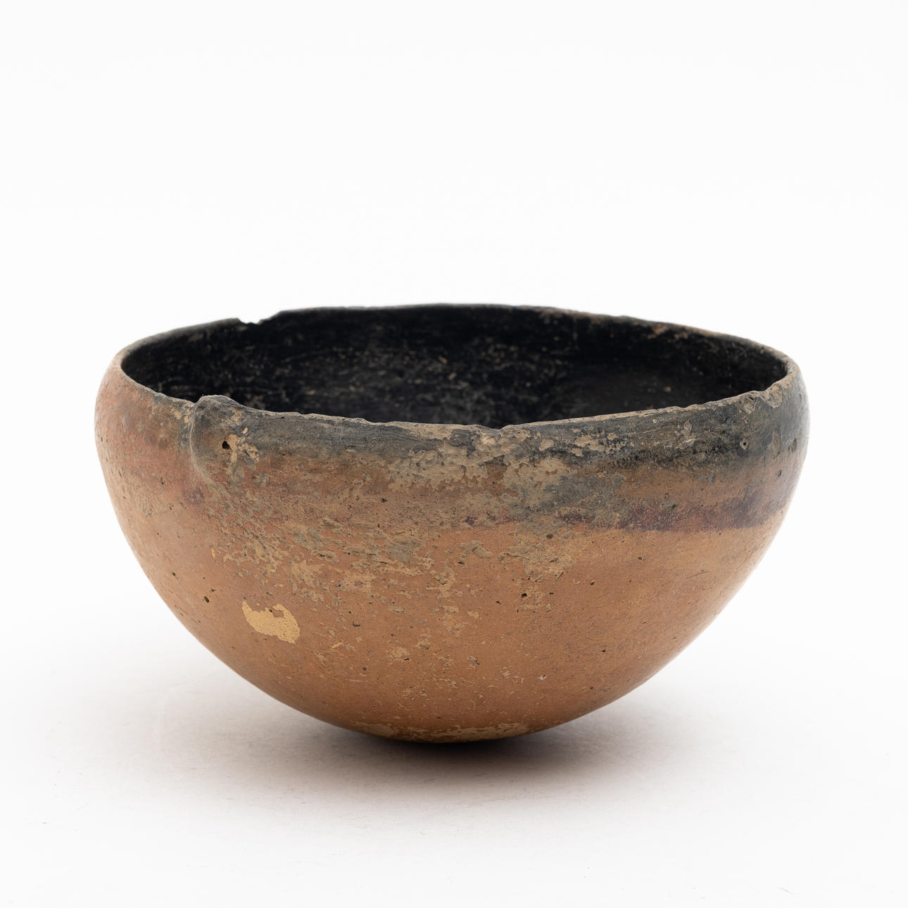 A bowl, earthenware, ancient.