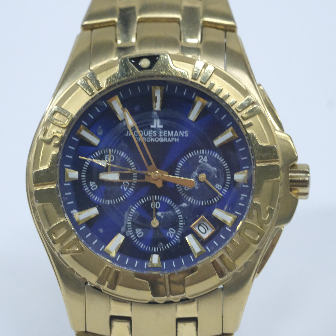 ARMBANDSUR, JACQUES LEMANS, HERR, KRONOGRAF.