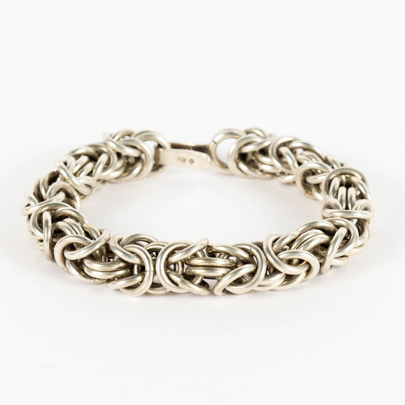ARMBAND "Kejsarlänk", silver.