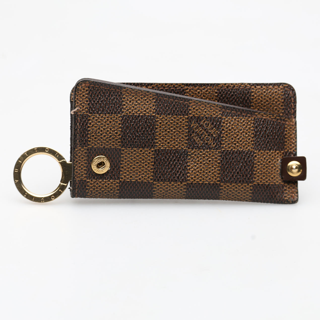 LOUIS VUITTON, key holder, damier ebene.