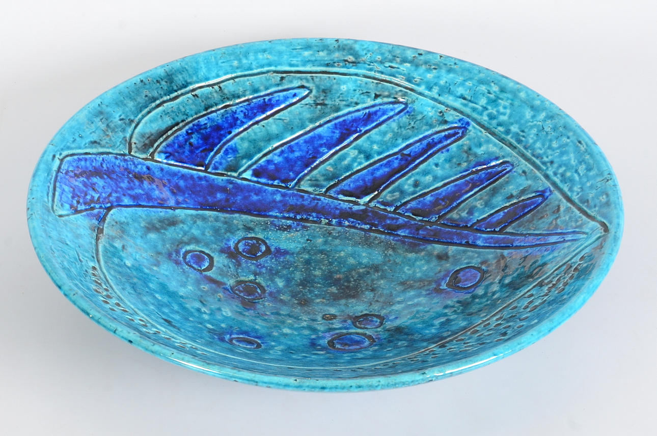 CHARLOTTE HAMILTON. Skålfat, Rörstrand.