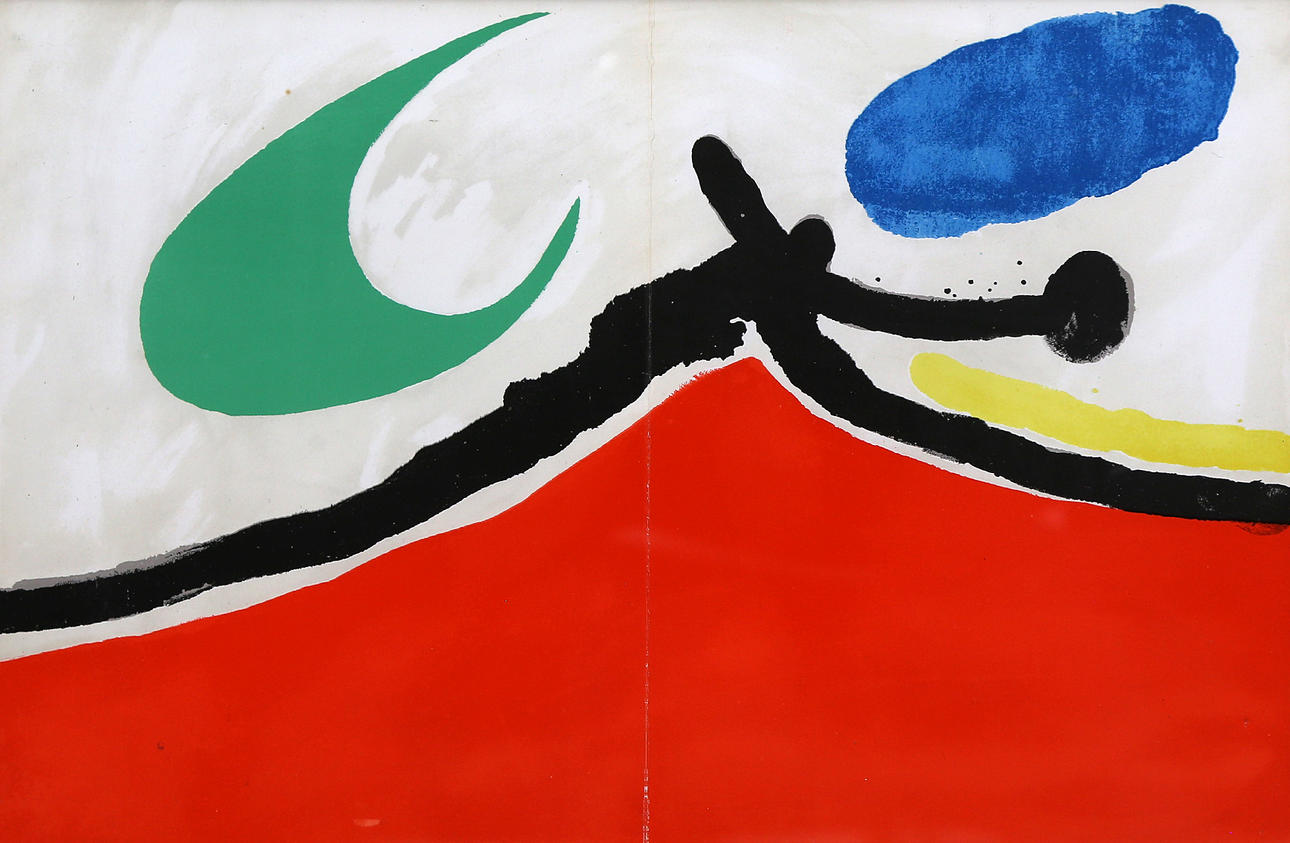 AFTER JOAN MIRÓ. "Tapís de Tarragona 2".