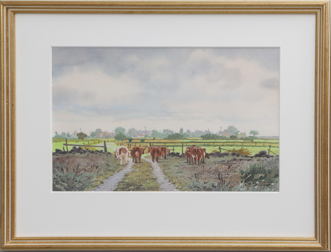 JOHAN PERSSON. AKVARELL, på papper, signerad, 1994.