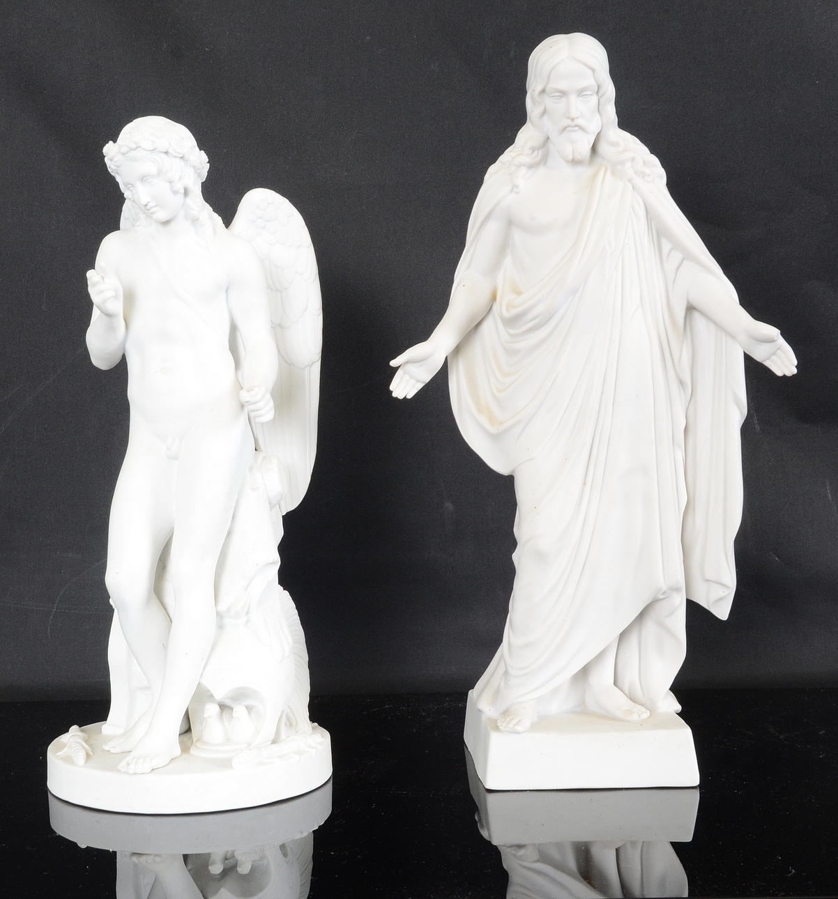 FIGURINER PARIAN, 2-stycken.