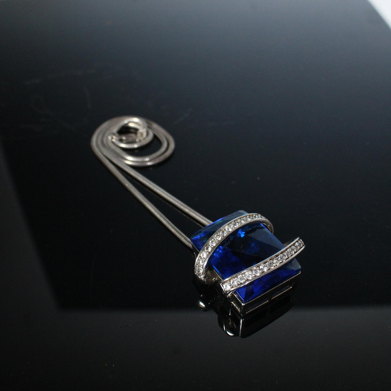 Modesmycken halsband, 925s.