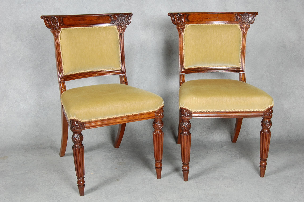 STOLAR, 1 par, Frankrike,1800-tal.