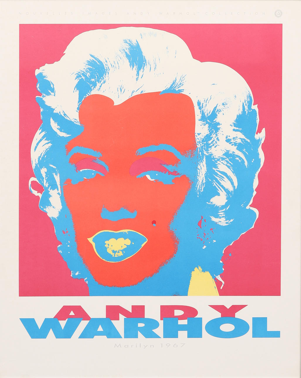 AFTER ANDY WARHOL. Poster, “Marilyn 1967".