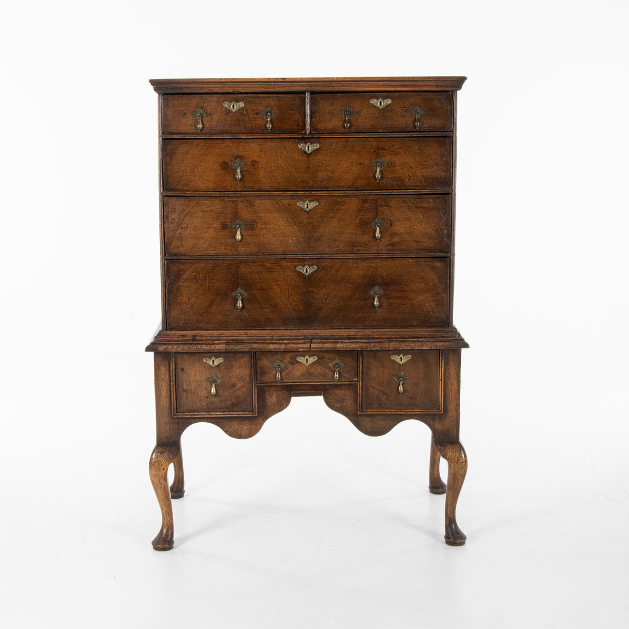 Kommode, 150 cm høj, England 17/19 århundrede.