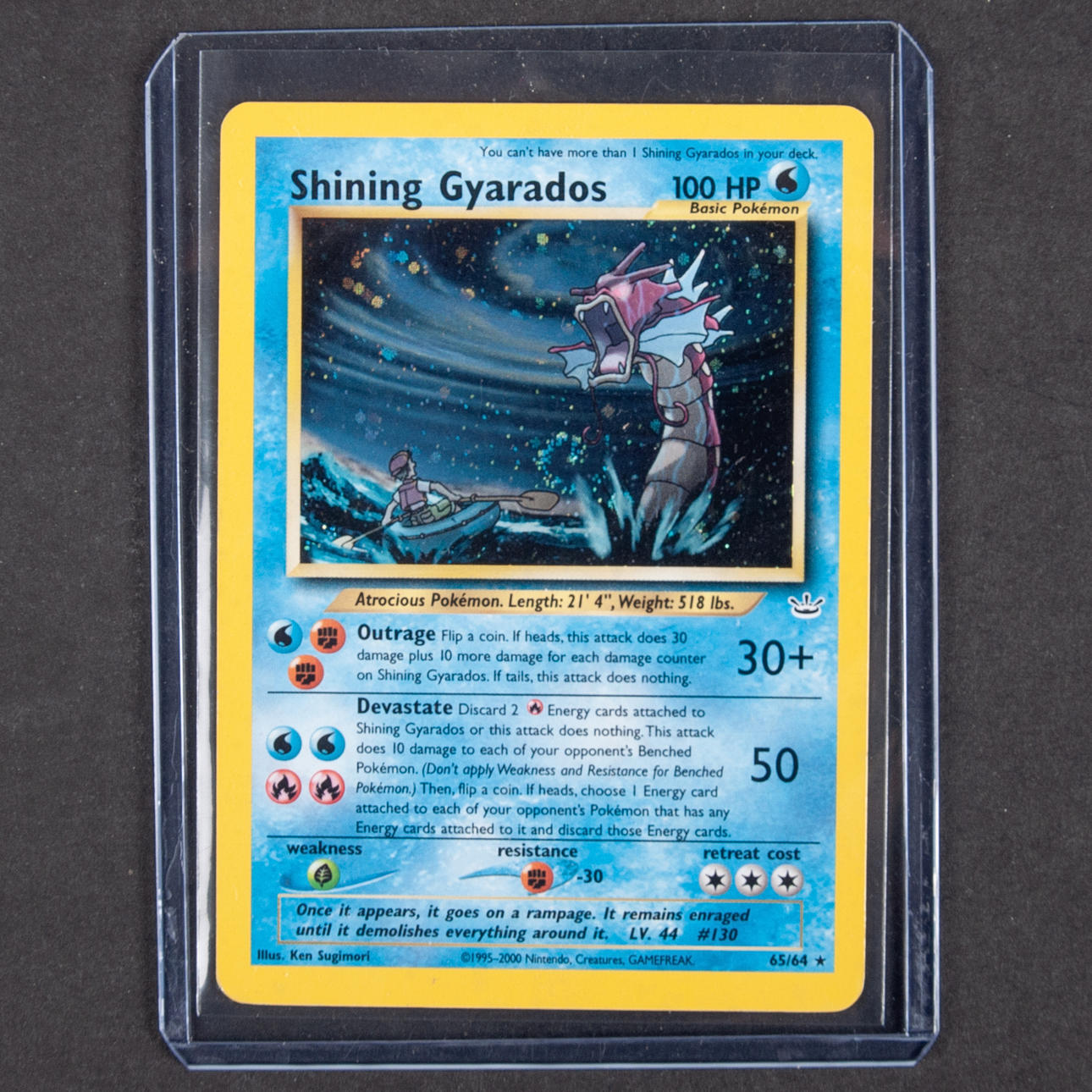 POKÉMON-KORT - Shining Gyarados Holo.