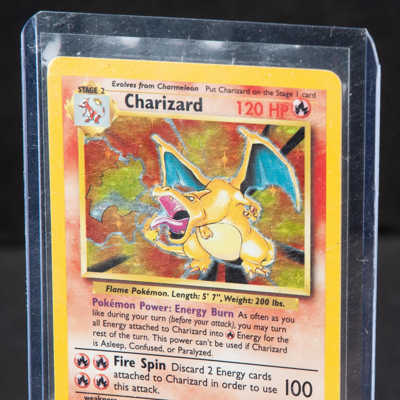 POKMON CARDS - Charizard Base Set 4/102 Holo Rare. Toys - Toys - Auctionet