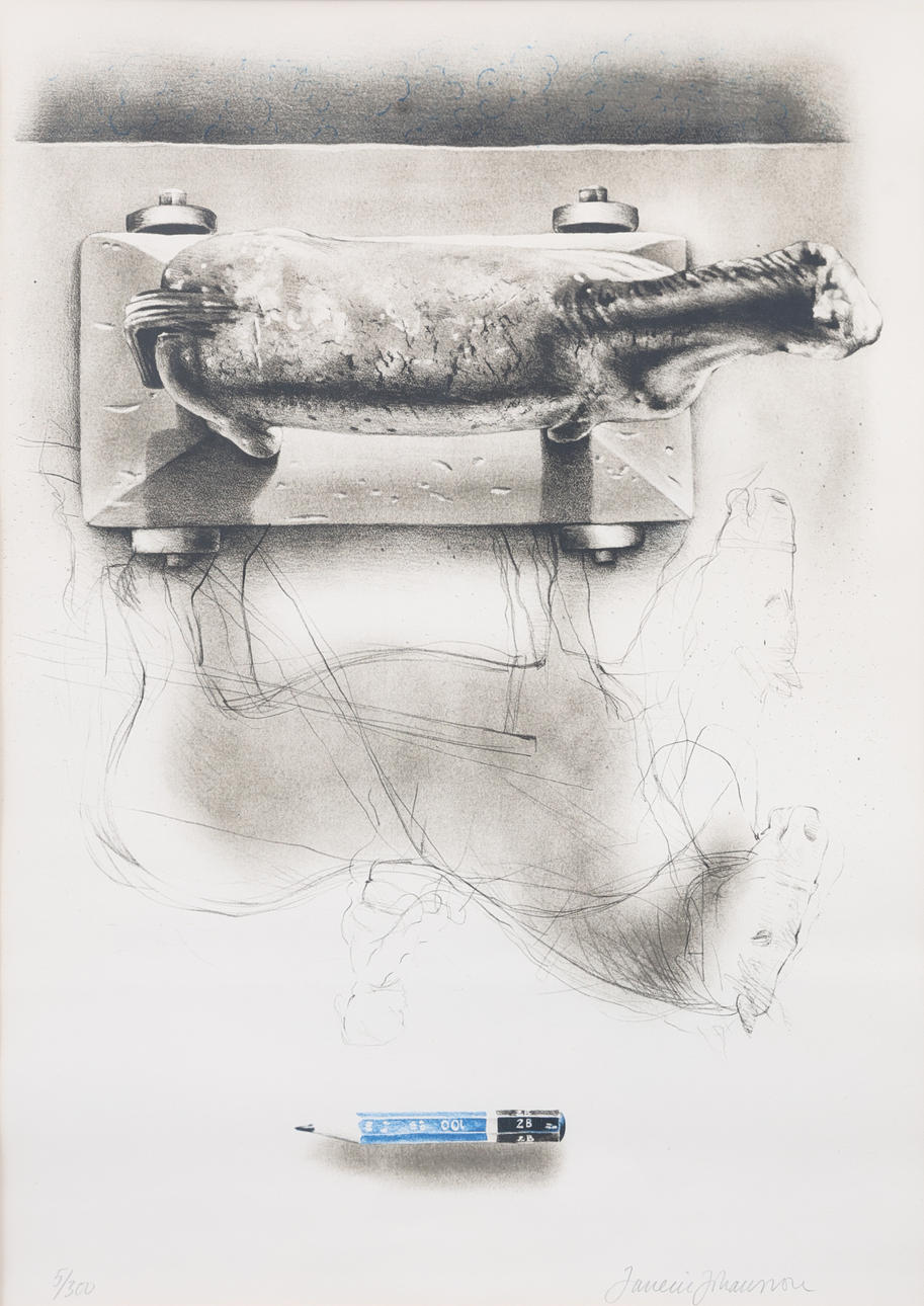 JANERIC JOHANSSON. Horse and pen, lithograph, signed and numbered. Art ...
