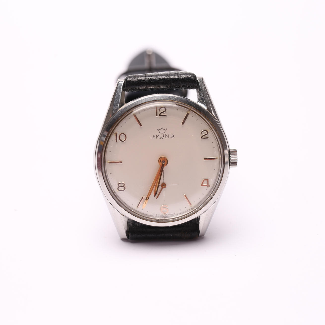 WRISTWATCH, Lemania, mechanical, approx. 34mm.
