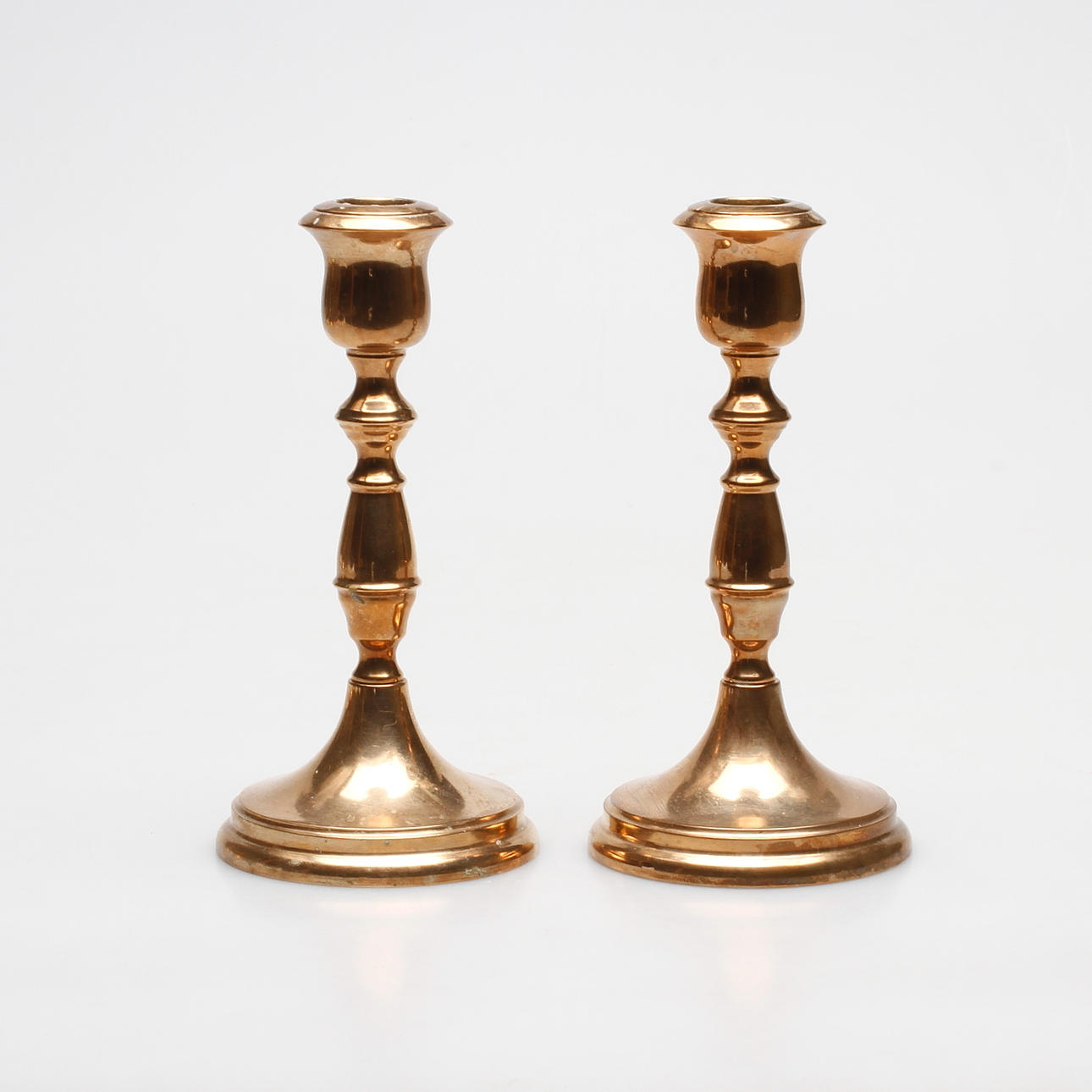 LJUSSTAKAR, ett par, Bersbo 1975.