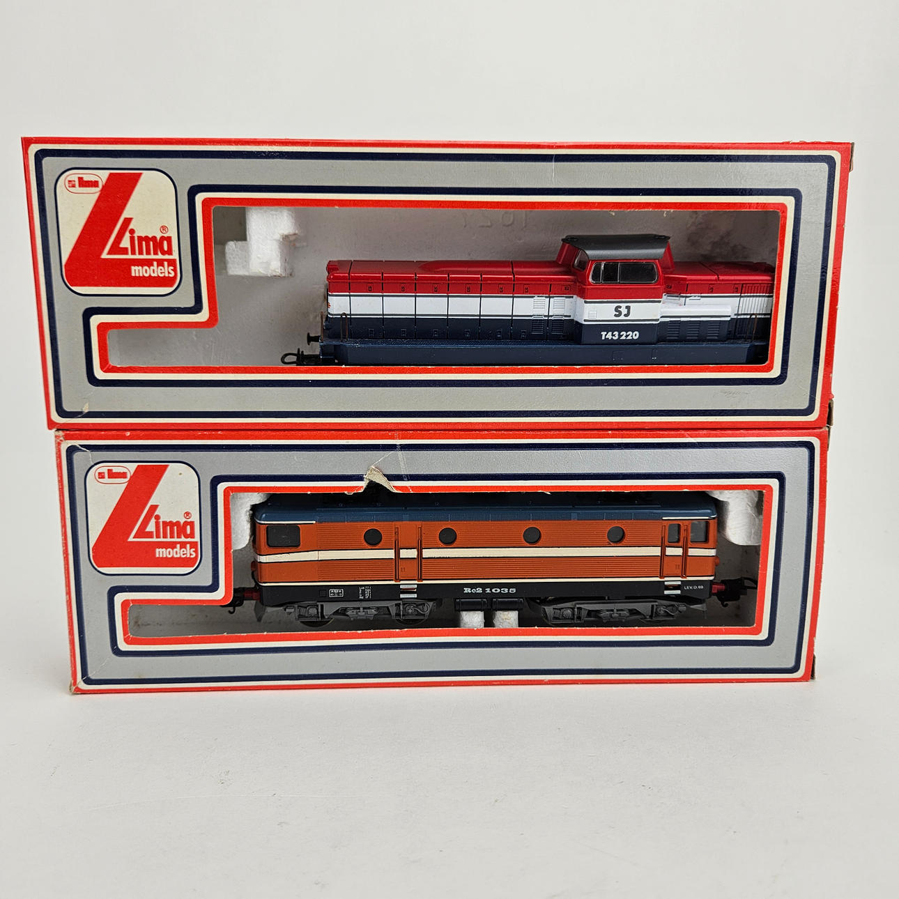 MODELLOK, 2 st, H0, Lima, Italien.