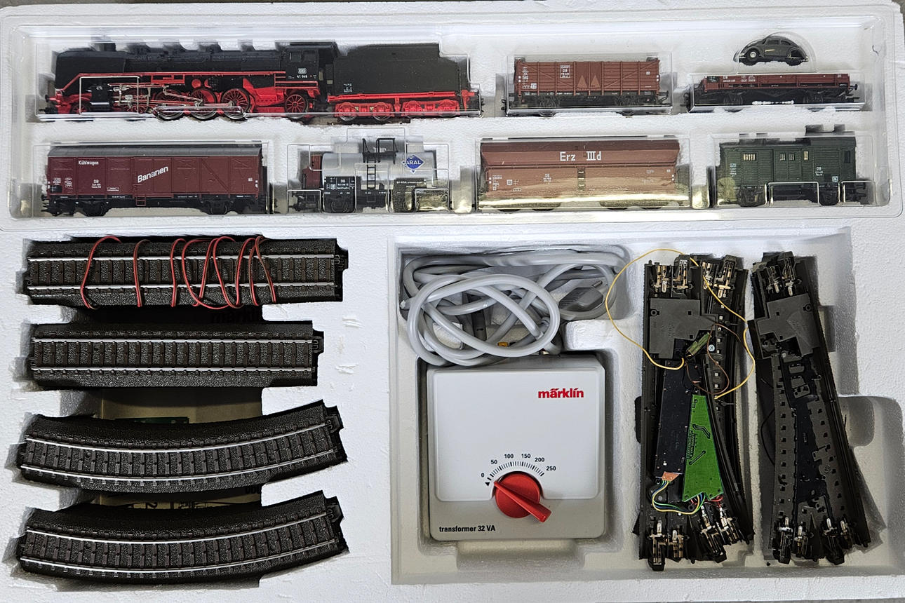 TRAIN SET, Delta 29605, H0, Märklin, Germany. Toys - Toys