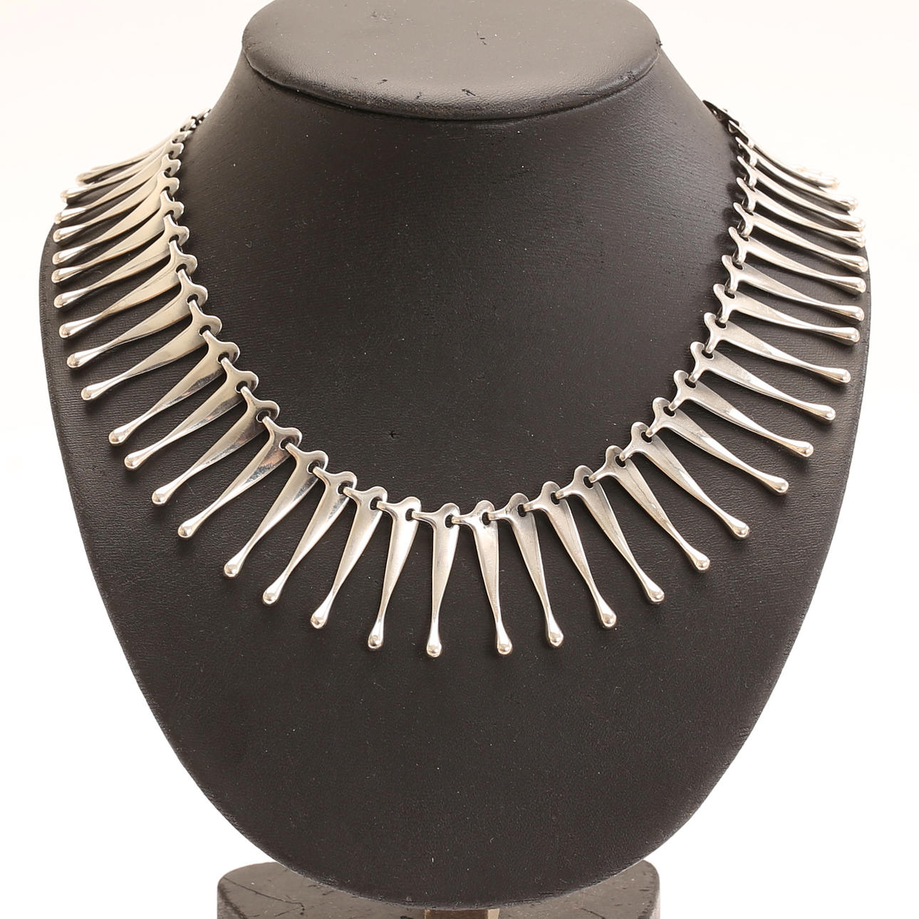 GEORG JENSEN. A sterling silver “Model 196" necklace, Denmark.