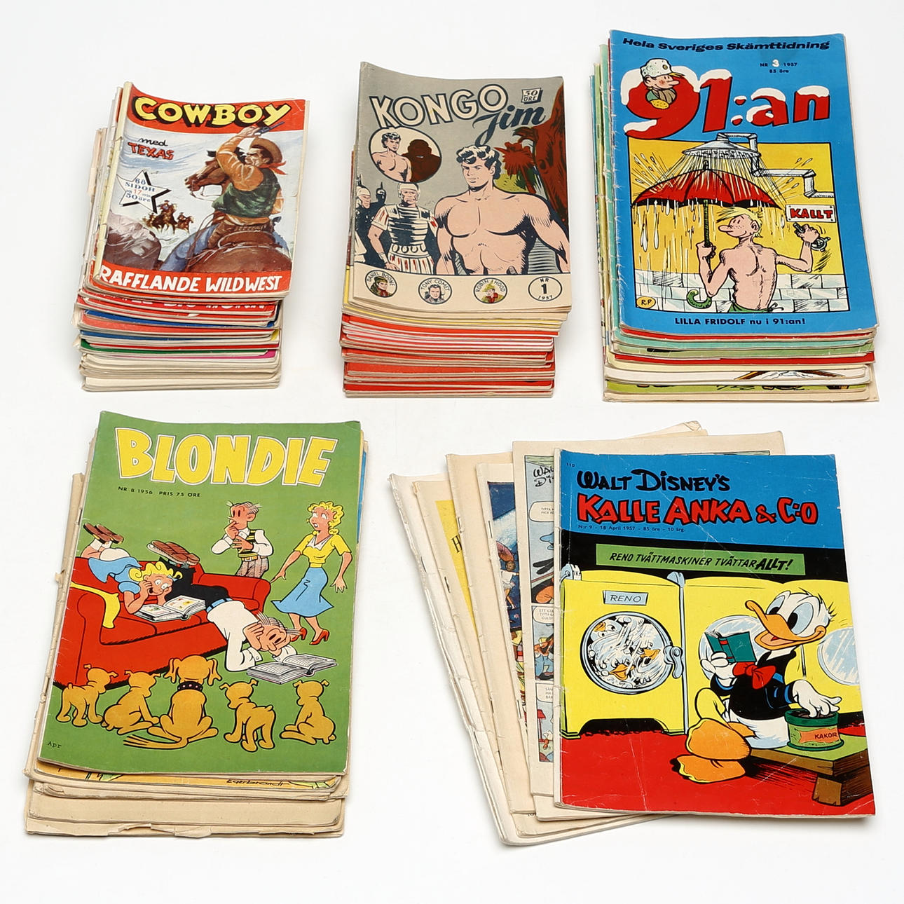 LIBROS DE HISTORIETAS, Cowboy, Congo-Jim, 91.