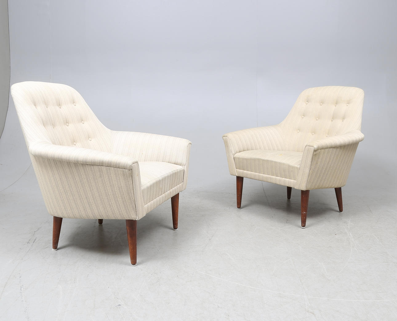 FÅTÖLJER, ett par, "Miljö", Ikea, 1960-tal.