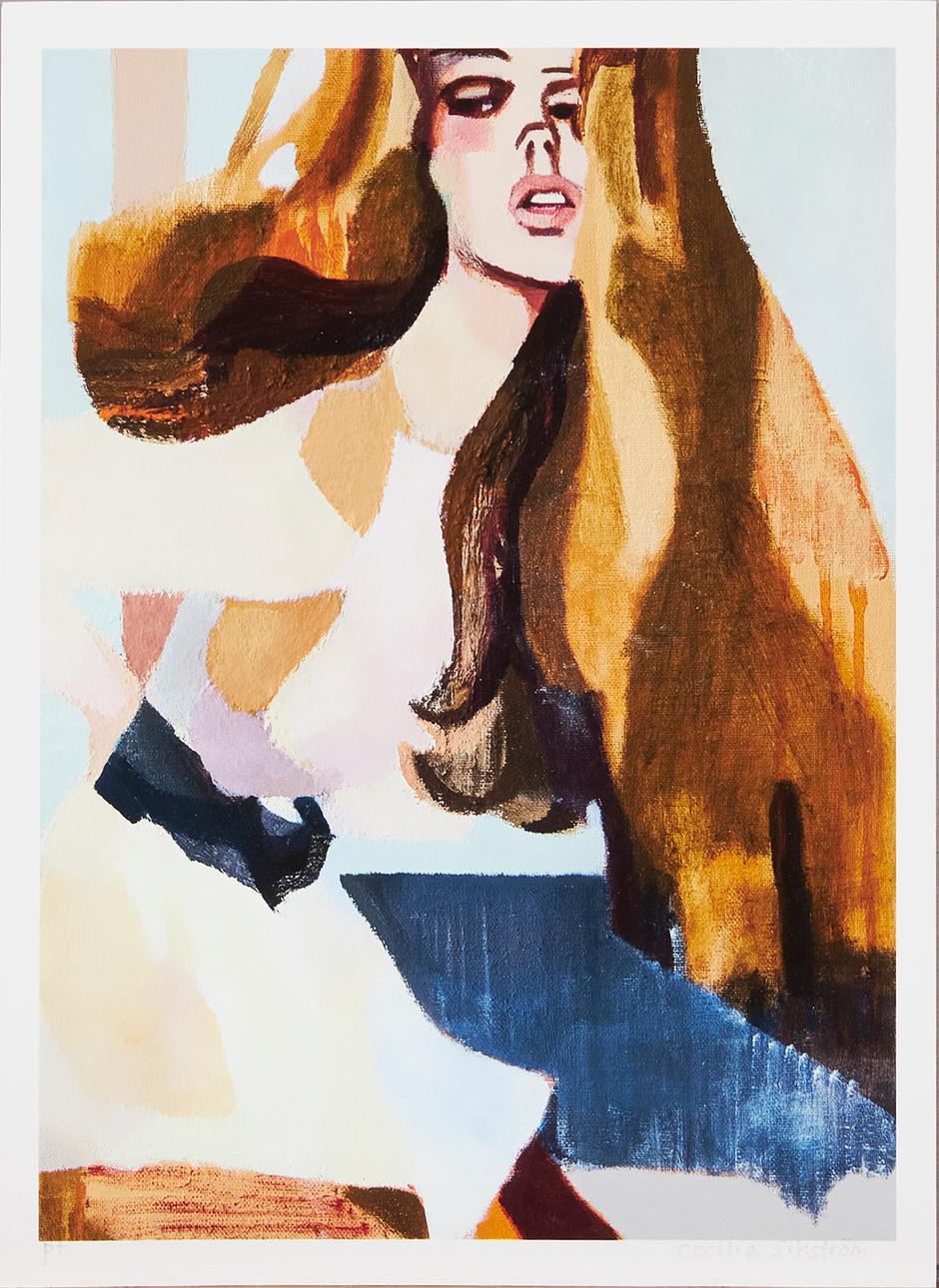 CECILIA SIKSTRÖM. “Marron”, gicleeprint, signed sample print.