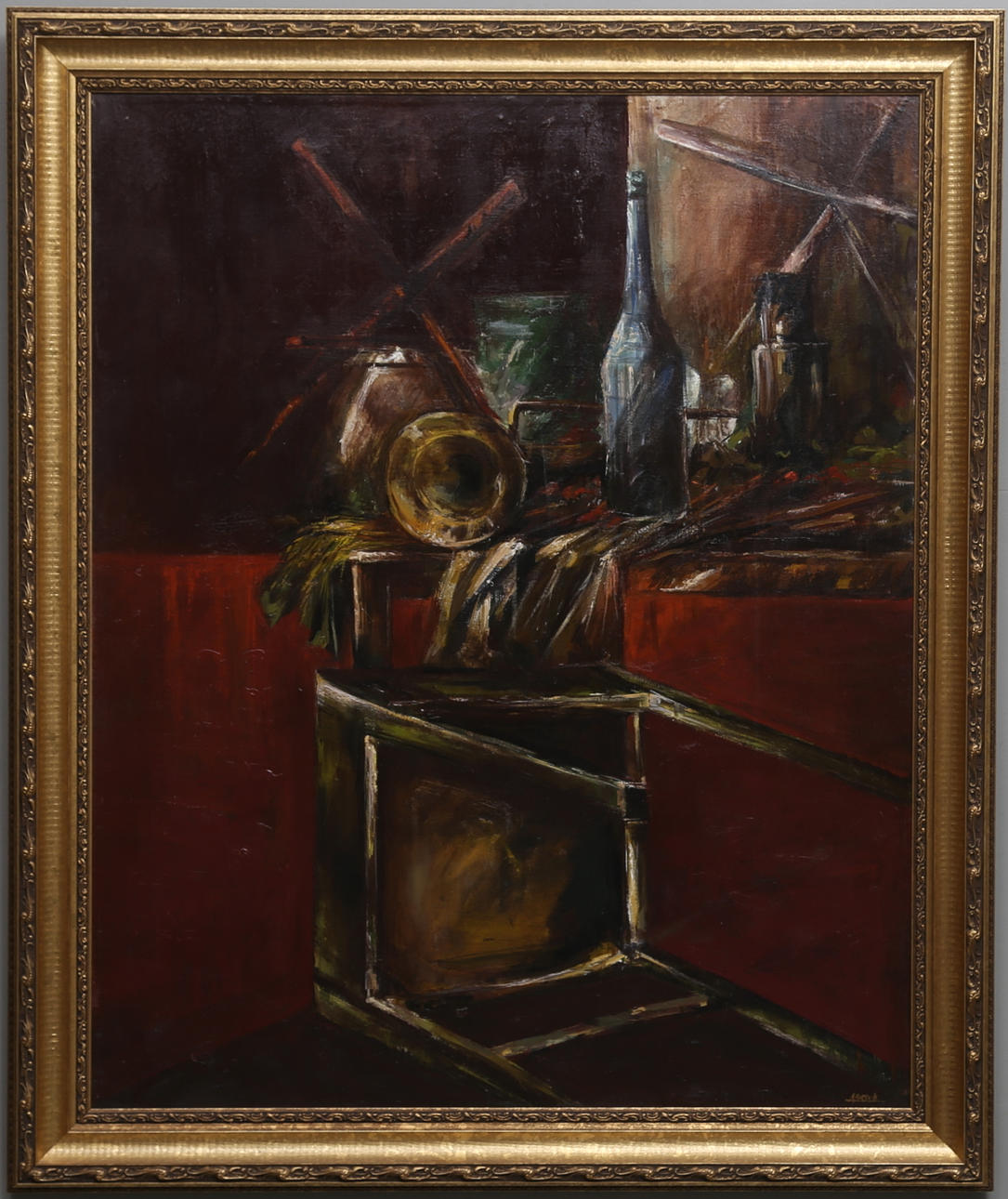 ANDRZEJ SELUK. Polen. Stilleben, olja på duk. Signerad.