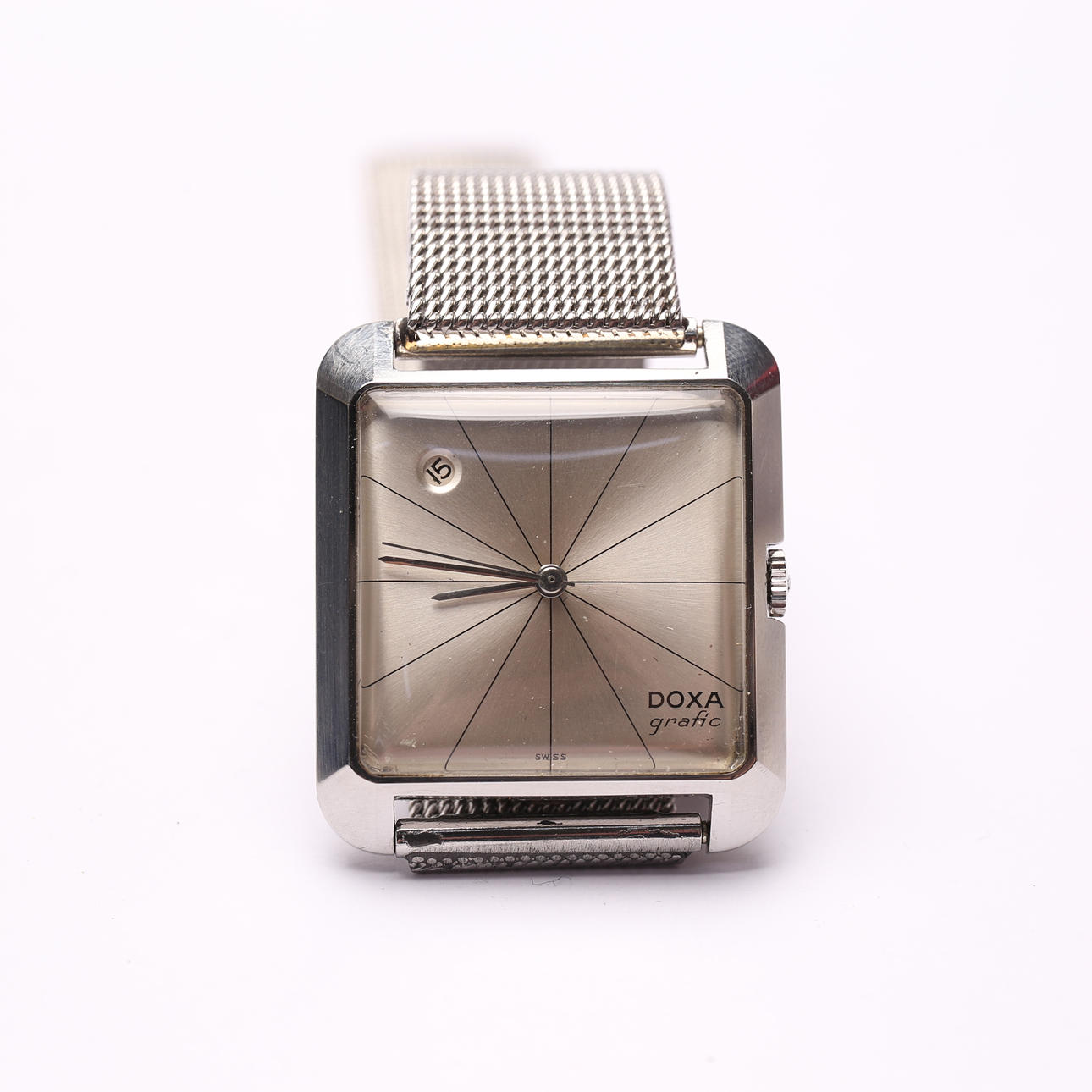 A Doxa, Graphic, mechanical wristwatch, 1960s.