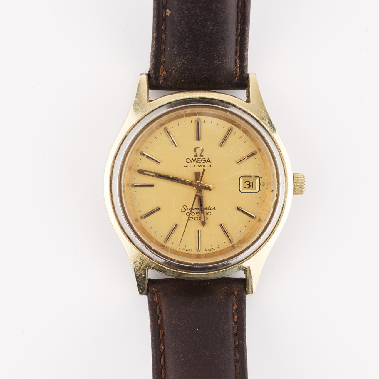 WRISTWATCH, Omega Seamaster Cosmic 2000, automatic, 1970s.
