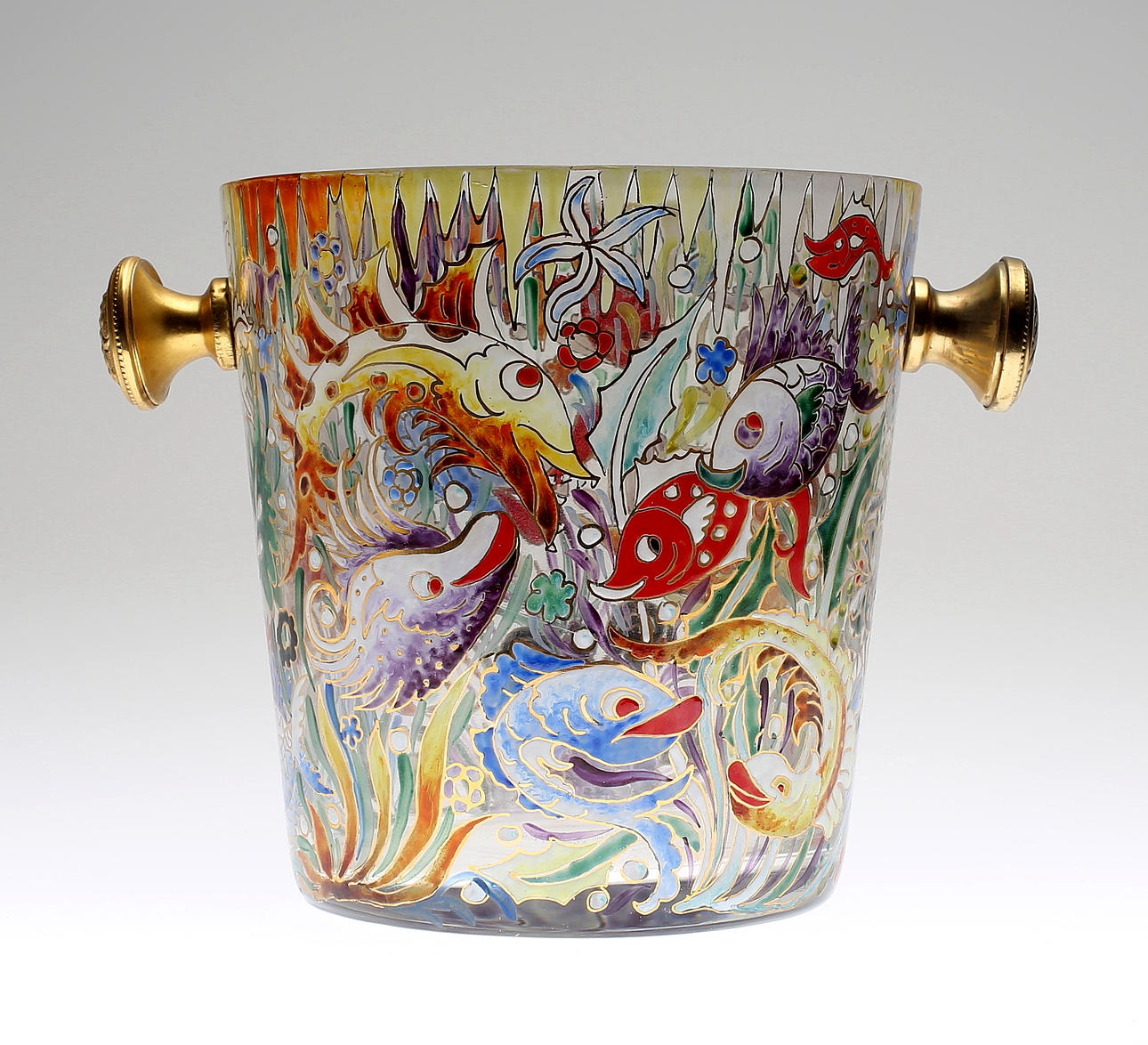 ISHINK / CHAMPAGNEKYLARE, glas, 1900-talet andra del.