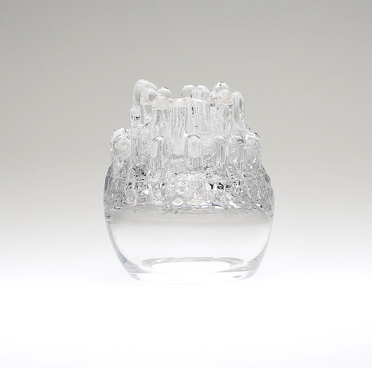 LJUSLYKTA, glas, "Polar", Göran Wärff, Kosta.