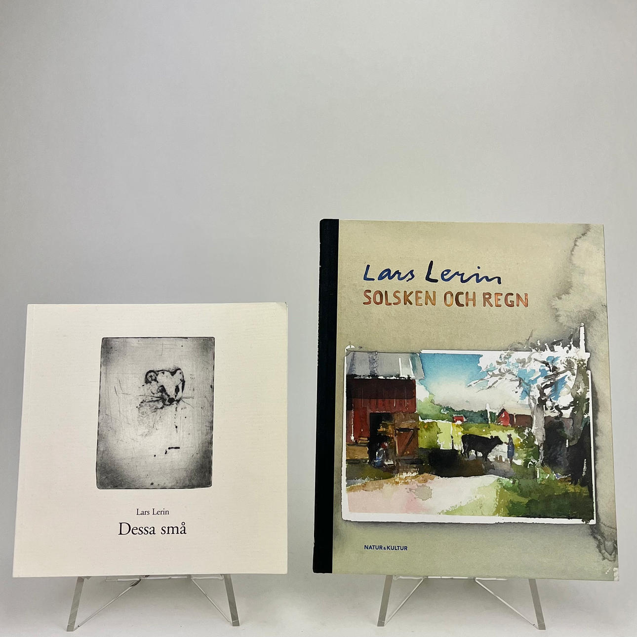 BÖCKER, 2 st, Lars Lerin.