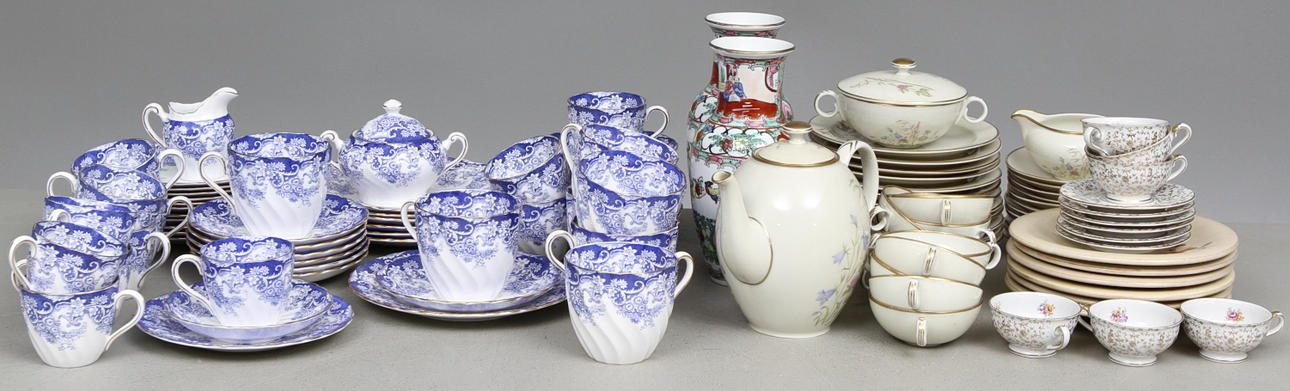 KAFFE-och TEGODS England samt Hackeforsservis.