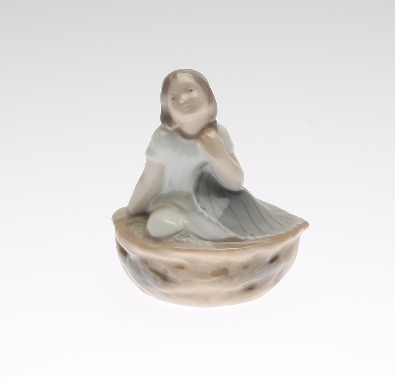 FIGURIN, porslin, "Tummelisa", Royal Copenhagen, Danmark.