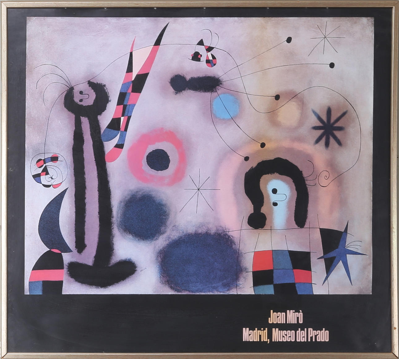 JOAN MIRO. NACH. PLAKAT, Museo del Prado, Madrid.
