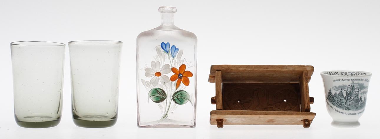 DIVERSE, 5 delar, 1800-1900-tal.