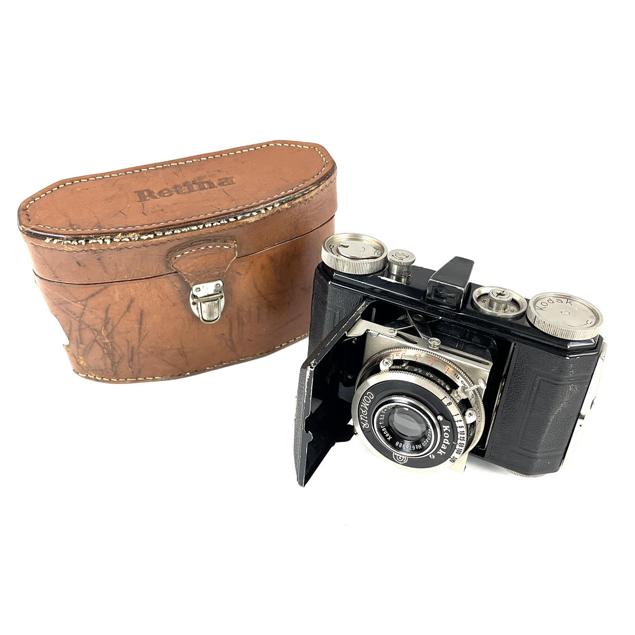 BELLOWS CAMERA, Kodak Compur, 35mm.