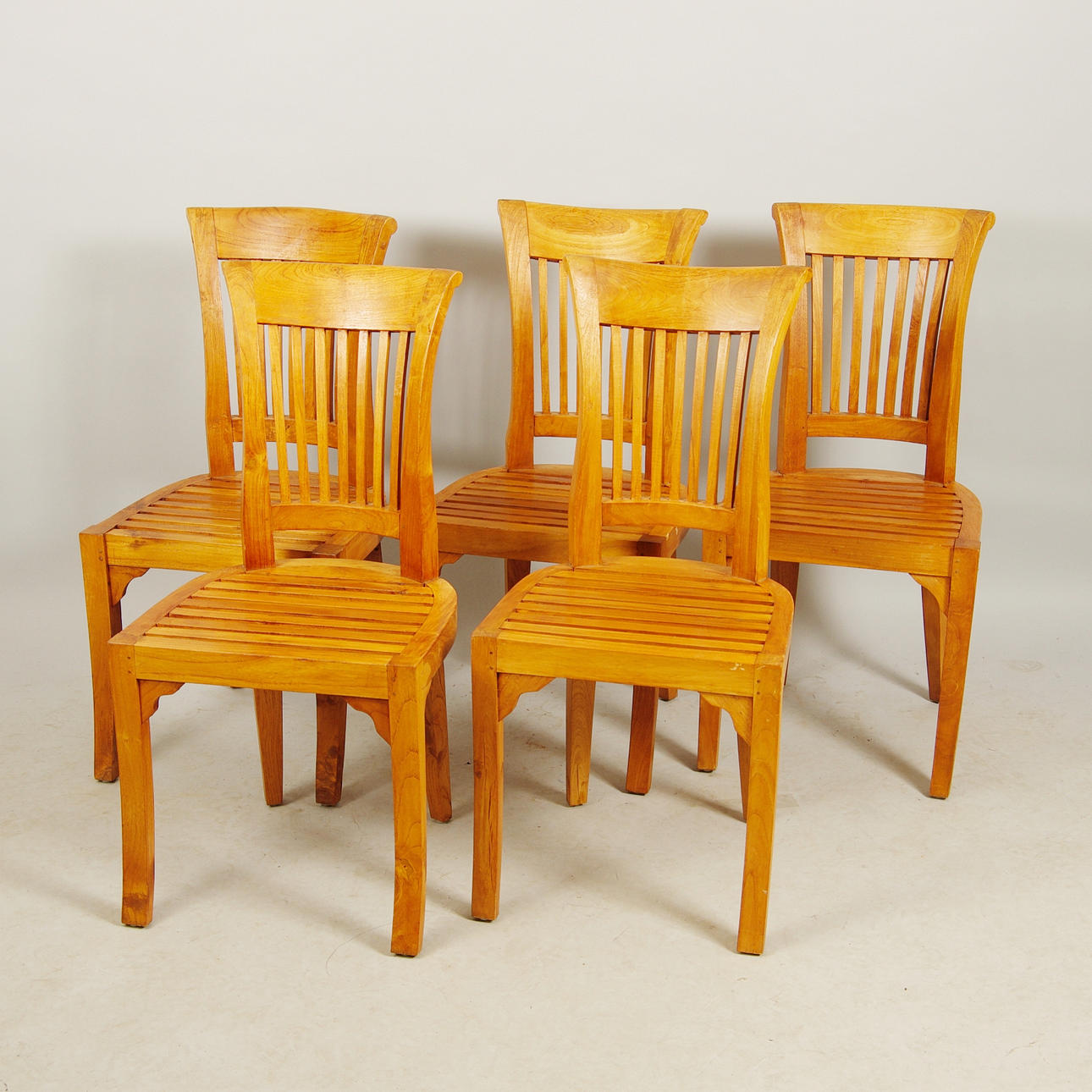 TRÄDGÅRDSSTOLAR, teak.