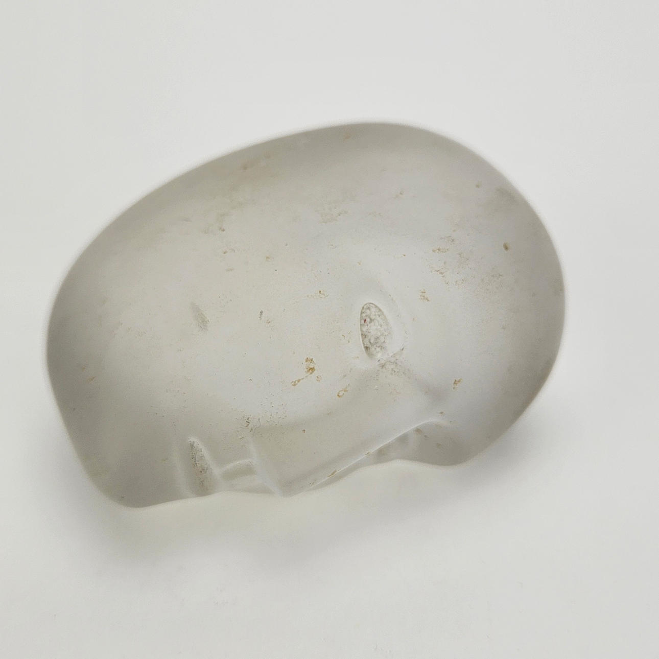 BERTIL VALIEN. Skulptur, glas, ansikte, osignerad.