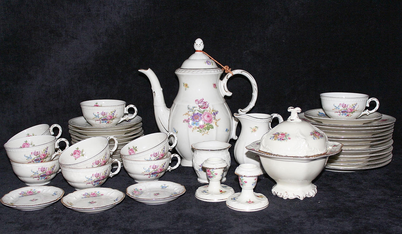 SERVIS, 35 delar, Altrorlau, 7 delar Sanssouci, Tyskland.