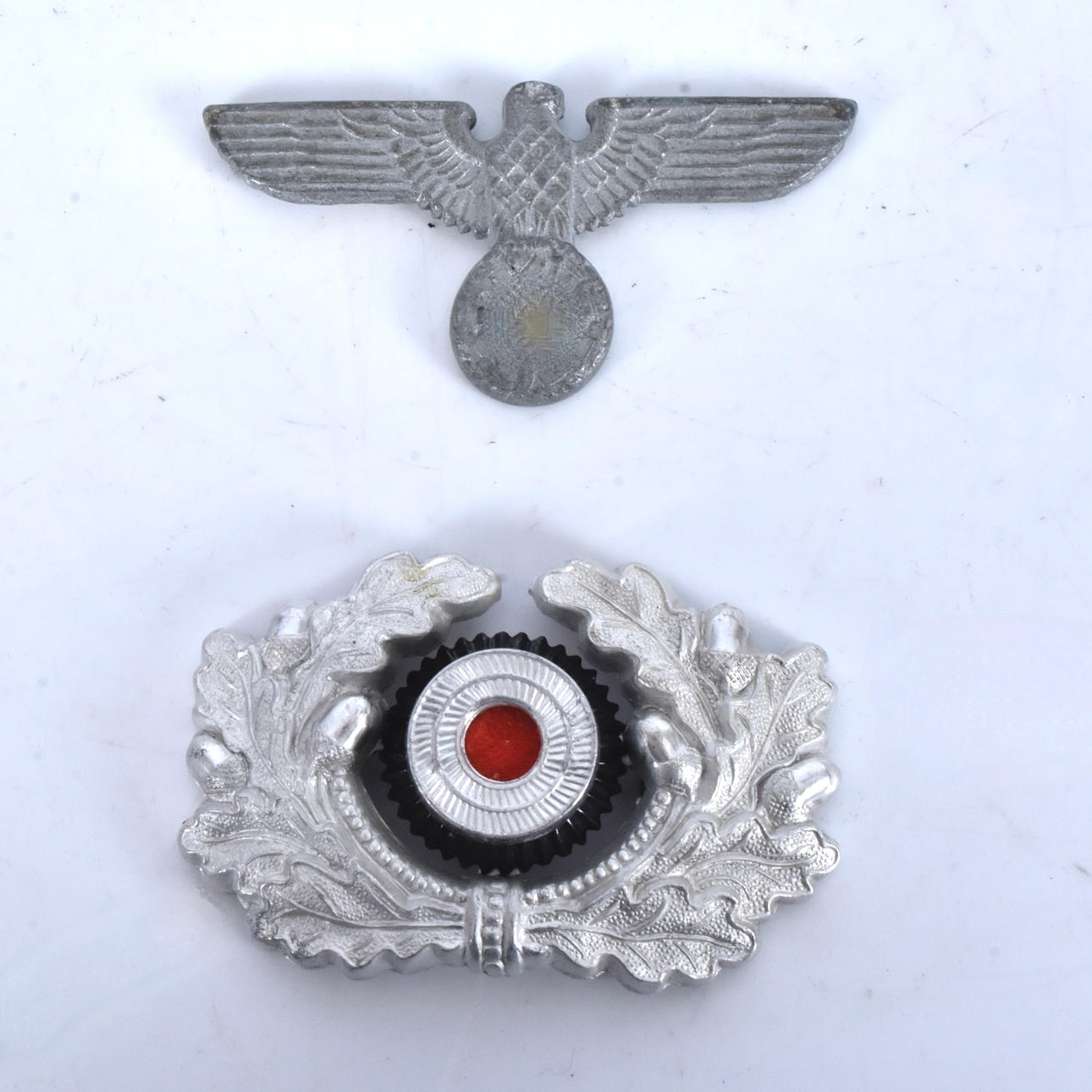 MÖSSMÄRKEN, 2-stycken, Armén, Tyskland, WW2.