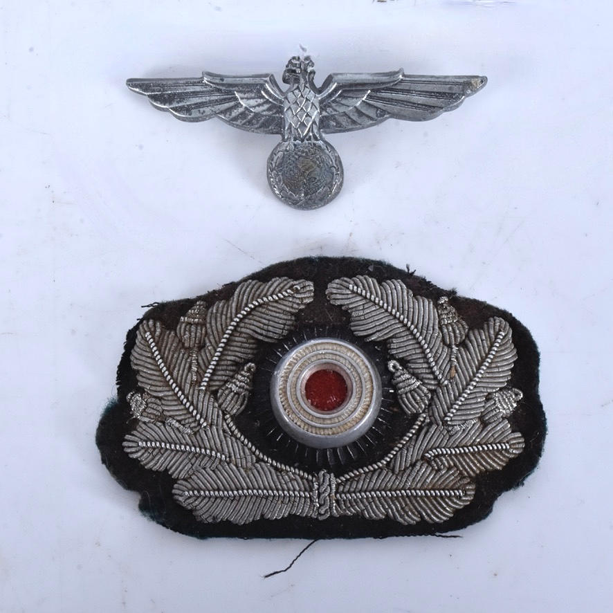 2-delt hatemærker, Army, Tyskland, 2. verdenskrig.