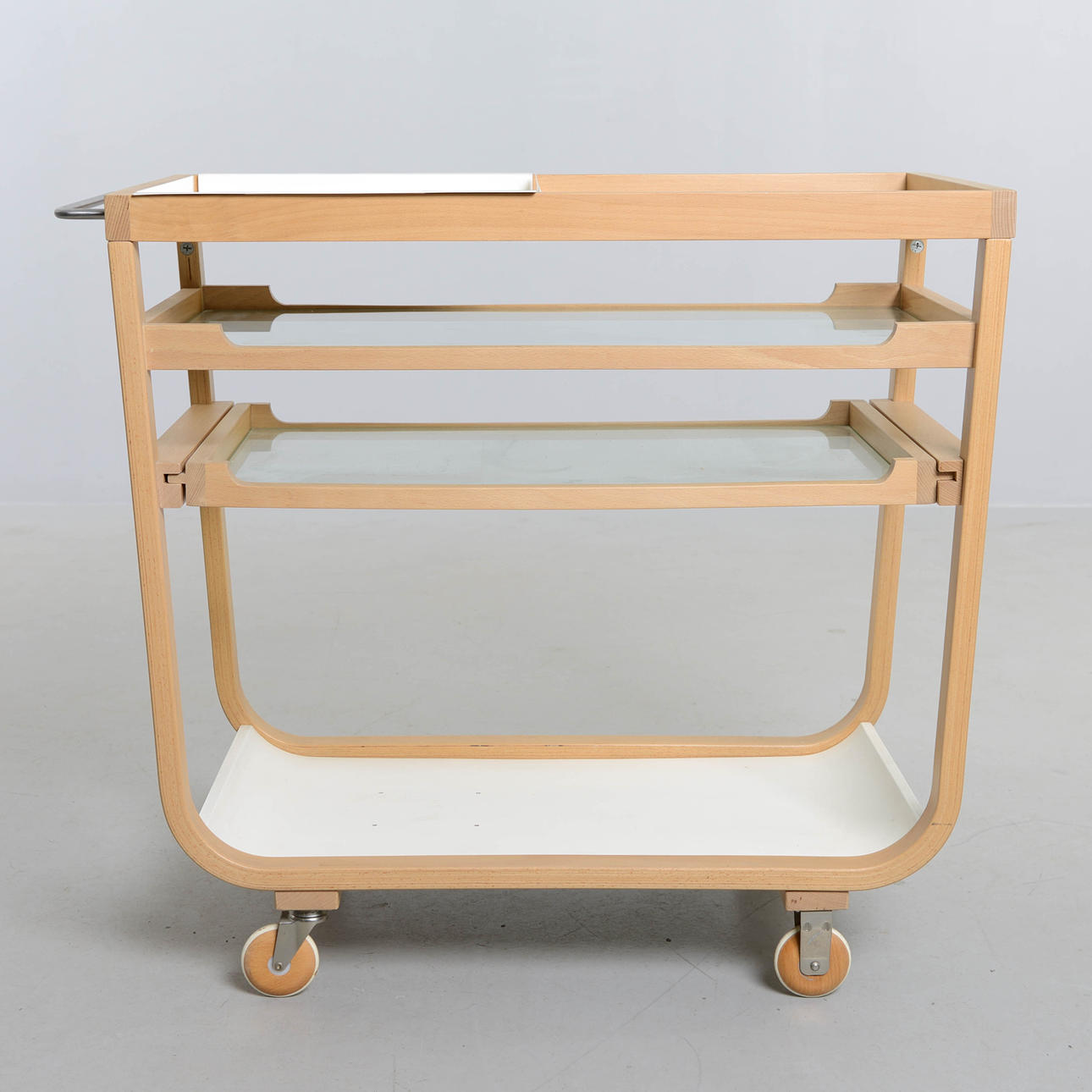 A 'Holma' serving trolley, IKEA, 2000s.