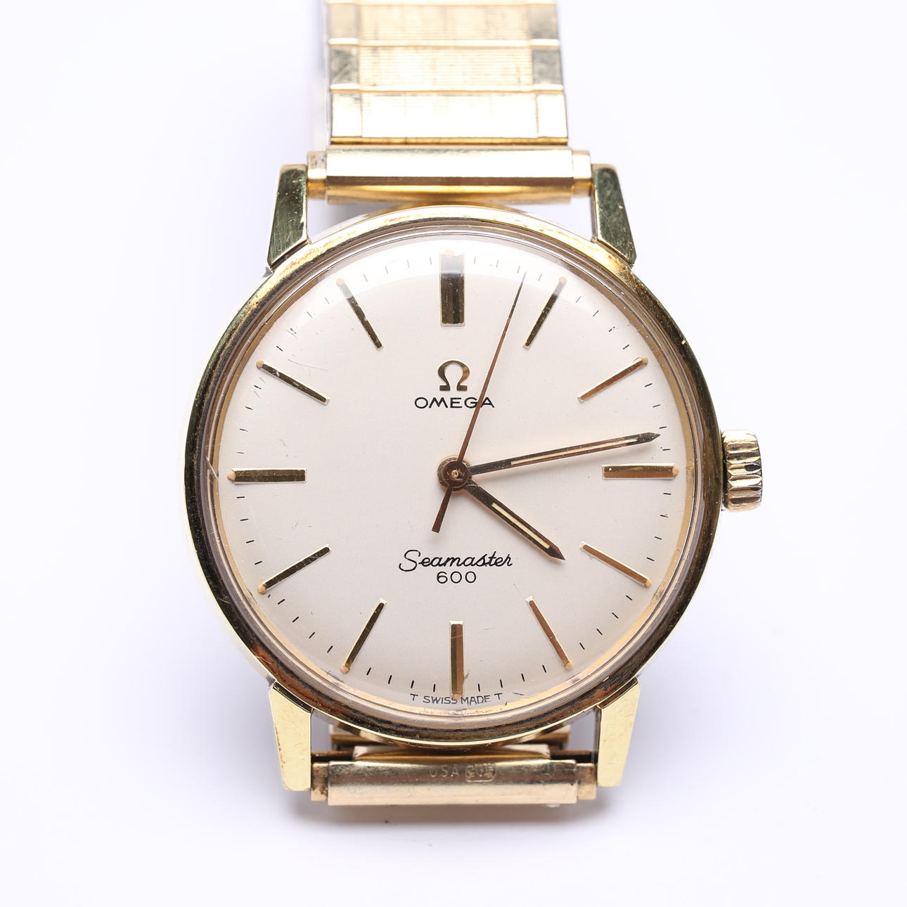 OMEGA, manuel, stål, Seamaster 600, 1960'erne.