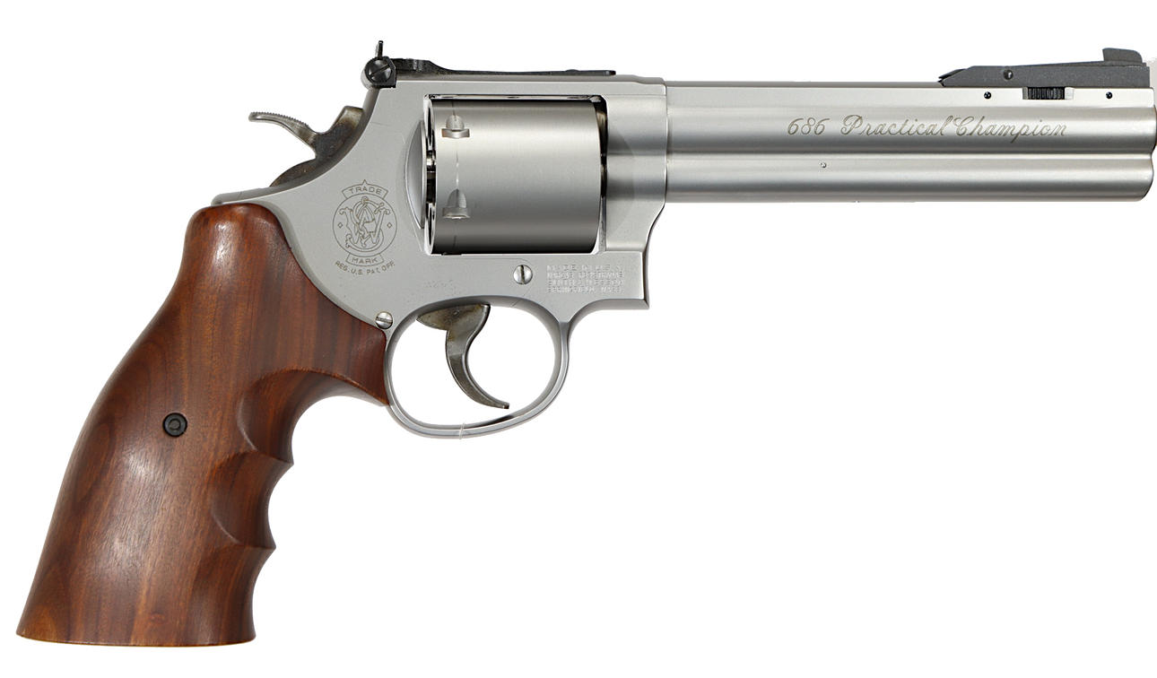 REVOLVER, Smith & Wesson, model 686-5 Practical Champion, caliber .357