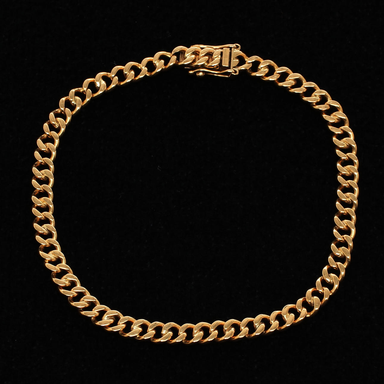 ARMBAND, 18k guld, Clareus Guldsmeds AB, Stockholm, 1985.