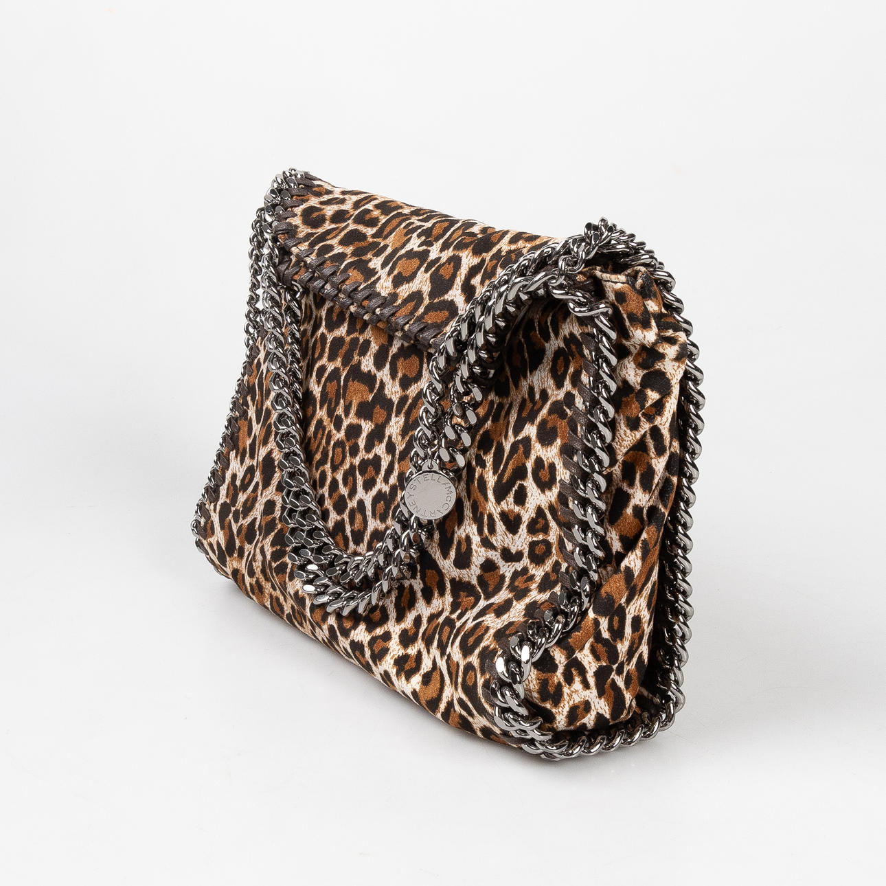 STELLA McCartney, Tasche, Falabella Mini-Tasche Eco Leopard.