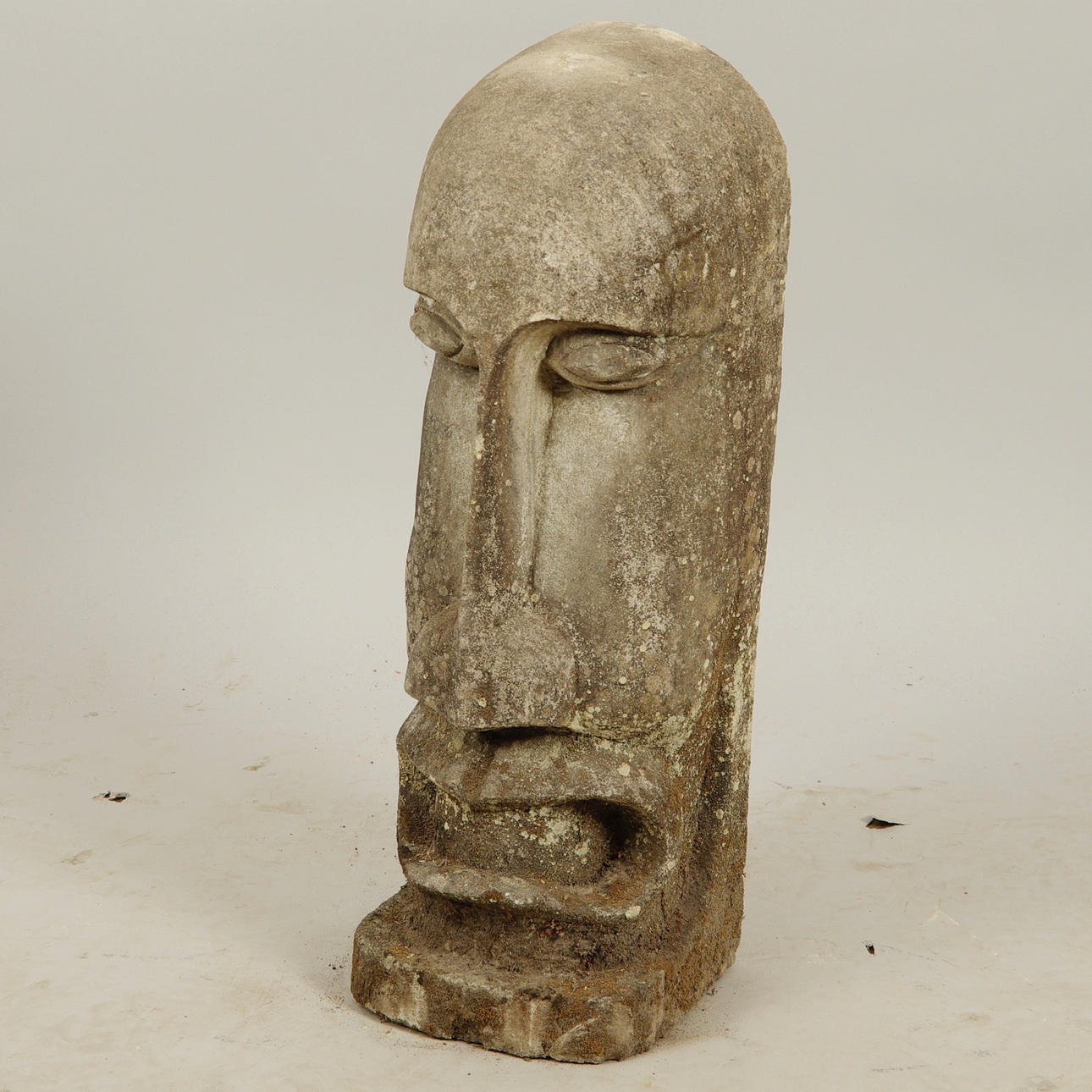 SKULPTUR, motiv från Påskön, lavasten.